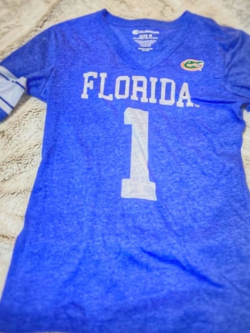 Florida Gators Blue V-Neck Tee